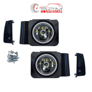 - KIT FAROS LED REDONDOS -