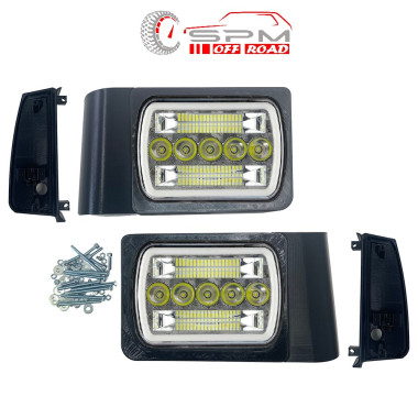 - KIT FAROS LED RECTANGULARES -